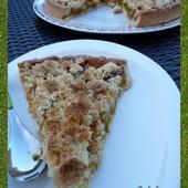 Tarte crumble aux prunes - Oh, la gourmande..