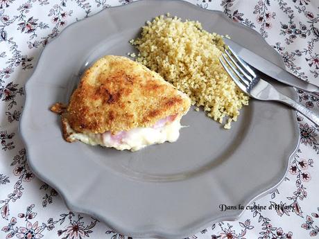 Cordon bleu maison / Homemade turkey cordon bleu