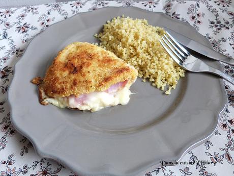 Cordon bleu maison / Homemade turkey cordon bleu