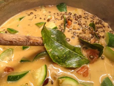 Un parfum de Thaïlande – Curry de lentilles vertes