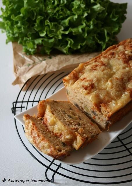 Cake à l'aubergine et à la ricotta, Bio, sans oeufs ni gluten.....