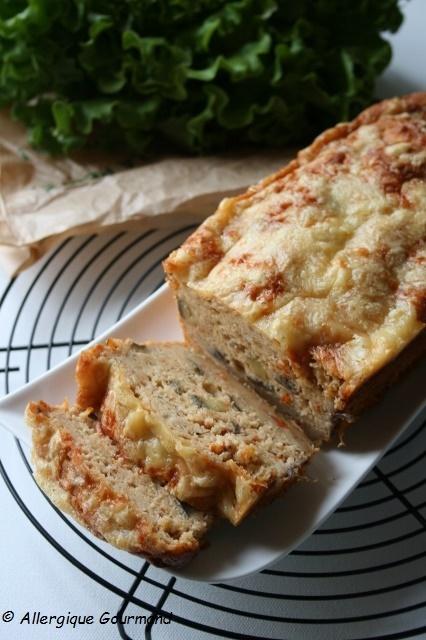 Cake à l'aubergine et à la ricotta, Bio, sans oeufs ni gluten.....