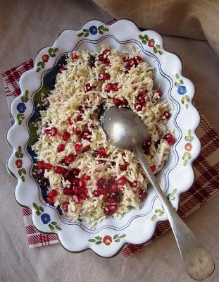 Taboulé de chou fleur à la grenade