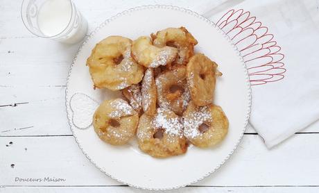 beignets vue du haut