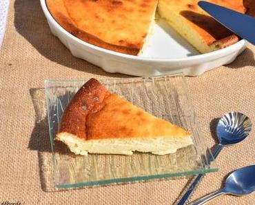 Flan léger au fromage blanc