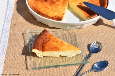 Tarte légère au fromage blanc