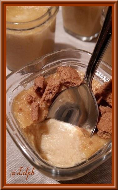 Crème à  la pâte de spéculoos