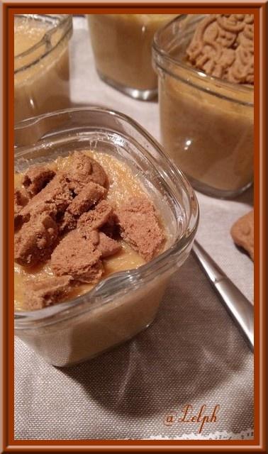 Crème à  la pâte de spéculoos