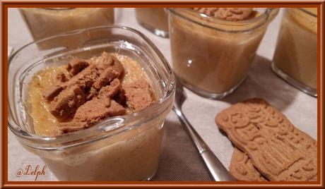 Crème à  la pâte de spéculoos