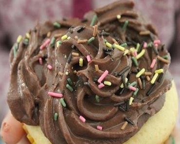 Cupcakes crème chocolat {sans beurre}