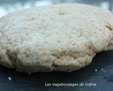 Pâte à tarte allégée