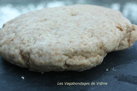 Pâte à tarte allégée