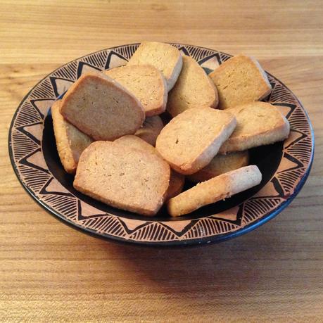 Sablés au parmesan et à la farine de châtaigne