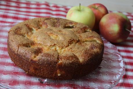 Gâteau aux pommes et au mascarpone