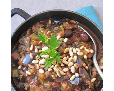 Caponata aux fruits secs