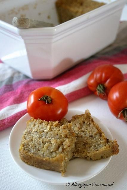 Terrine de lentilles corail et quinoa, sans oeufs, gluten, lait...