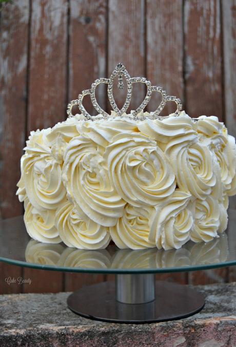 Rose Cake Princesse White