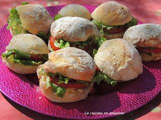 Petits sandwichs au thon