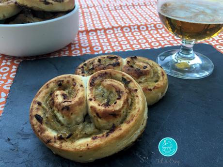 Un parfum de sud avec ma pissaladière en escargot ♨♨