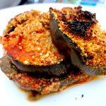 AUBERGINES SAUCE TOMATE ET NOIX DE CAJOU