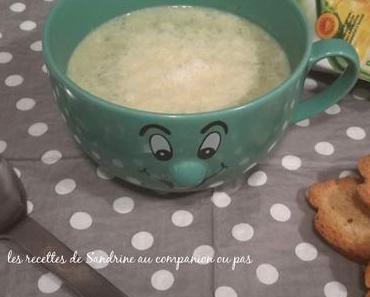 Velouté de courgettes pommes de terre boursin (au companion ou autres robots)