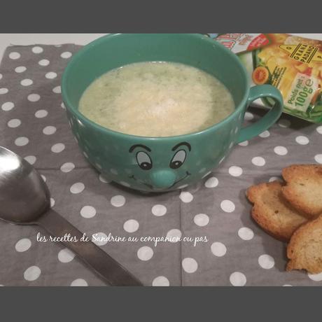 Velouté de courgettes pommes de terre boursin au companion, thermomix, i cook'in