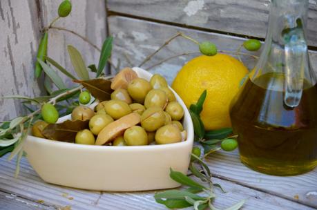 Olives vertes à la sicilienne