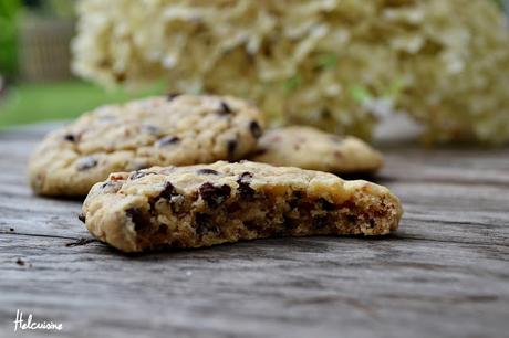 Cookies noisettes et chocolat utra gourmands