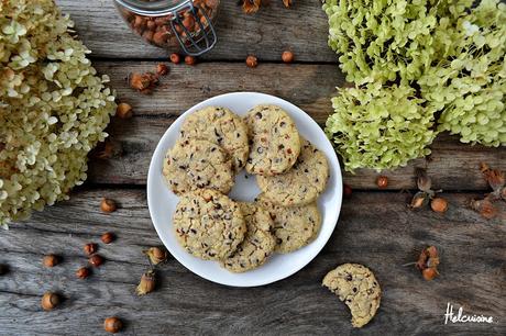 Cookies noisettes et chocolat utra gourmands