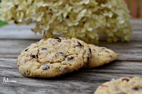 Cookies noisettes et chocolat utra gourmands