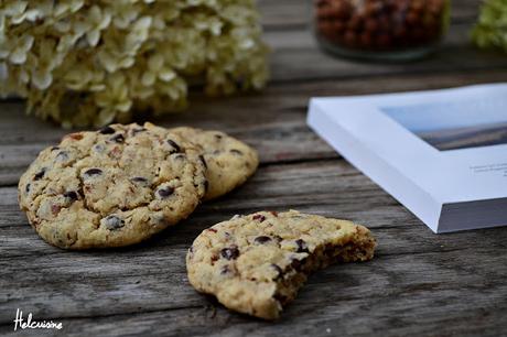 Cookies noisettes et chocolat utra gourmands