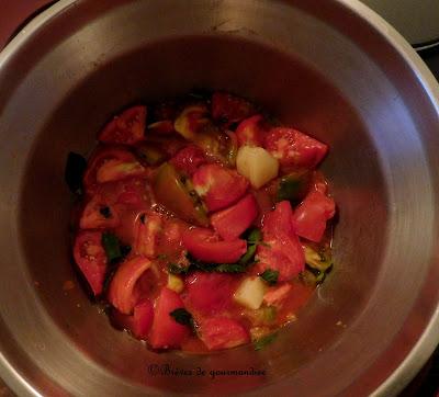 Velouté aux tomates et céleri