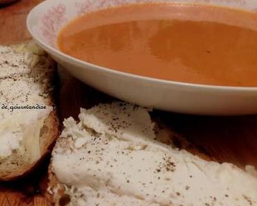Velouté aux tomates et céleri