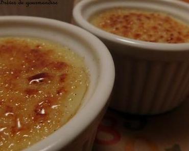 Crèmes catalanes à la vanille