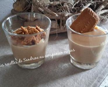 Crème dessert onctueuse aux spéculoos (au companion ou autres robots)