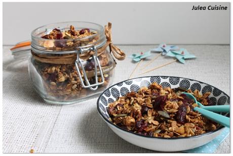 Granola maison - pour un ptit dej de compet' !