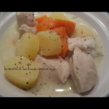 Blanquette de poulet au companion, thermomix, i cook'in