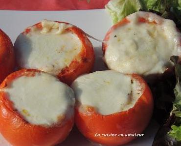 Tomates farcies aux fromages