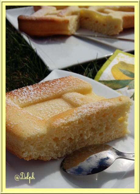 Gâteau au fromage blanc et au citron