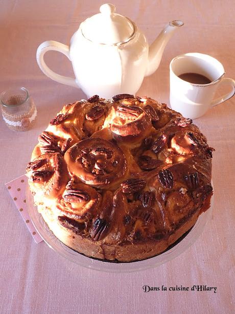 Chinois au caramel et noix de pécan / Caramel and pecan buns