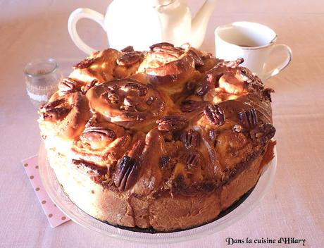 Chinois au caramel et noix de pécan / Caramel and pecan buns