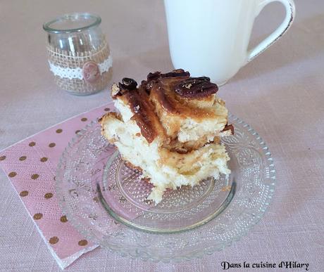 Chinois au caramel et noix de pécan / Caramel and pecan buns