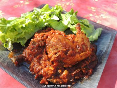 Poulet façon osso bucco