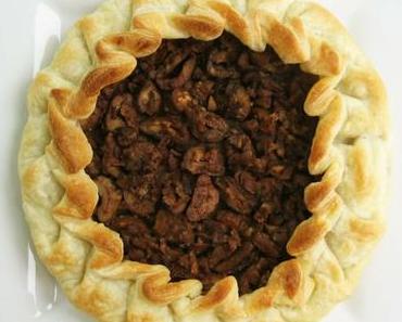 Tarte rustique aux châtaignes et amandes à la cannelle