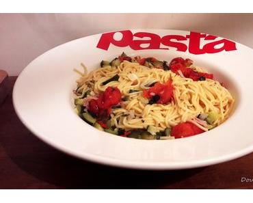 One-Pan Pasta Tomates Courgettes