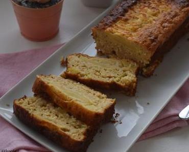 Cake aux pommes et flocons d’avoine