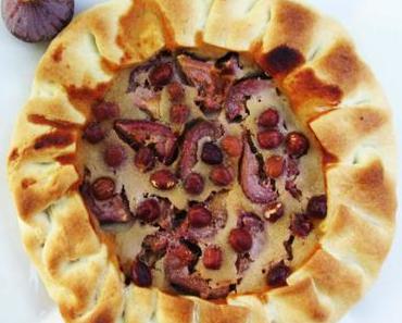 Tarte rustique « noisettine » aux figues