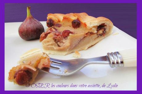 Tarte rustique « noisettine » aux figues