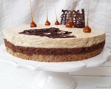 Entremet d’Automne Café Chocolat Praliné Noisette