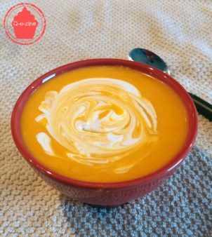 Crème de rutabagas et carottes au sirop d’érable
